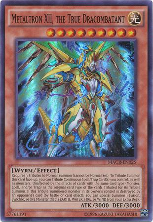 Metaltron XII, the True Dracombatant | Maximum Crisis | MACR-EN025 | Super Rare