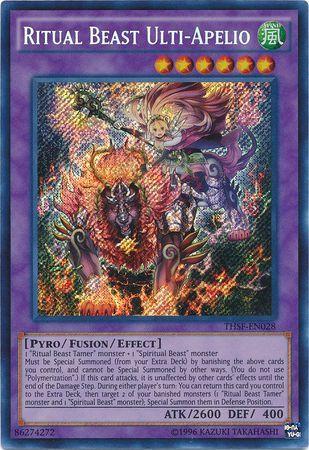 Ritual Beast Ulti-Apelio | The Secret Forces | THSF-EN028 | Secret Rare