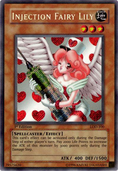 Injection Fairy Lily | Legacy of Darkness | LOD-100 | Secret Rare | 1st