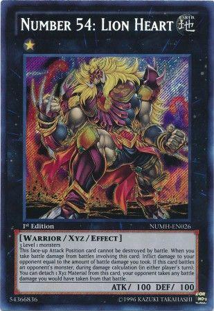 Number 54: Lion Heart | Number Hunters | NUMH-EN026 | Secret Rare | 1st