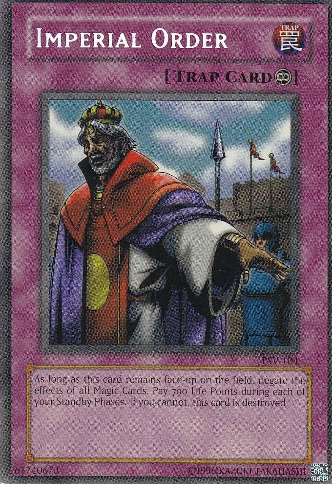 Imperial Order | Pharaoh's Servant | PSV-104 | Secret Rare
