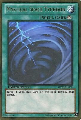 Mystical Space Typhoon | Gold Series: Haunted Mine | GLD5-EN038 | Ghost/Gold Rare