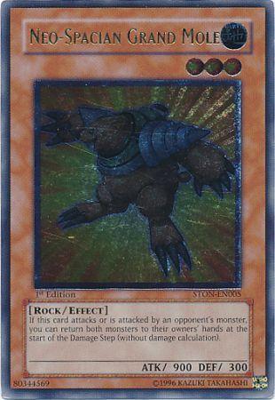 Neo-Spacian Grand Mole | Strike of Neos | STON-EN005 | Ultimate Rare | 1st