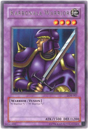 Karbonala Warrior | Legend of Blue Eyes White Dragon | LOB-067 | Rare