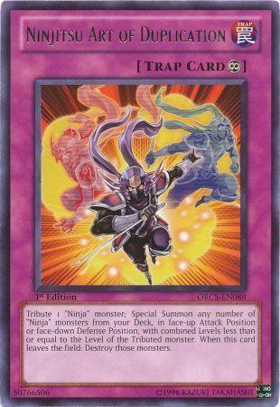 Ninjitsu Art of Duplication | Order of Chaos | ORCS-EN089 | Rare | 1st