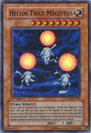 Helios Trice Megistus | Light of Destruction | LODT-EN095 | Super Rare | 1st