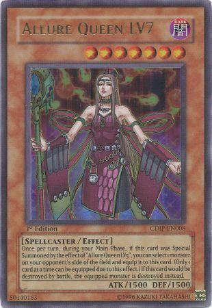 Allure Queen LV7 | Cyberdark Impact | CDIP-EN008 | Ultra Rare | 1st