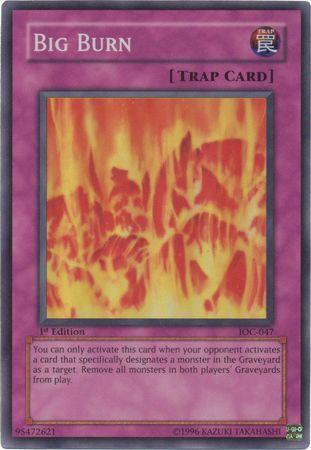 Big Burn | Invasion of Chaos | IOC-047 | Super Rare | 1st