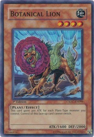 Botanical Lion | Crossroads of Chaos | CSOC-EN099 | Super Rare | 1st