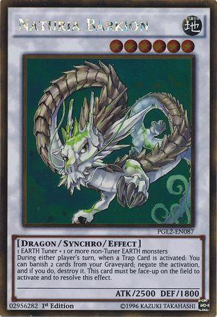 Naturia Barkion | Premium Gold: Return of the Bling | PGL2-EN087 | Gold Rare | 1st