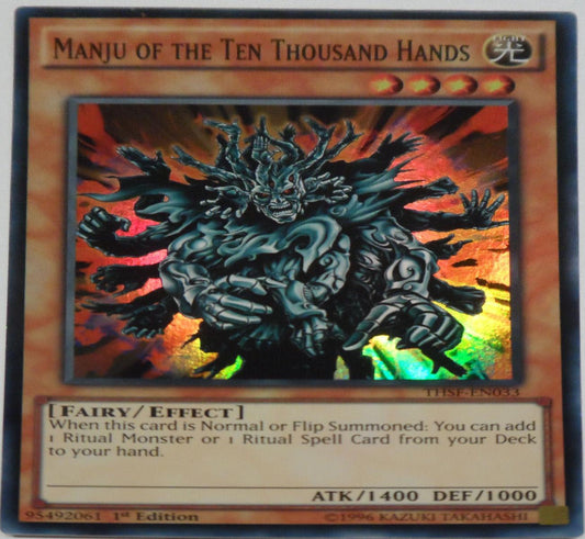 Manju of the Ten Thousand Hands | The Secret Forces | THSF-EN033 | none | 1st