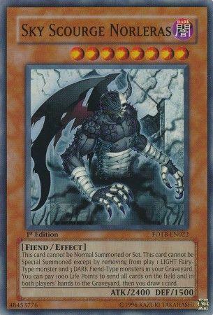 Sky Scourge Norleras | Force of the Breaker | FOTB-EN022 | Super Rare | 1st
