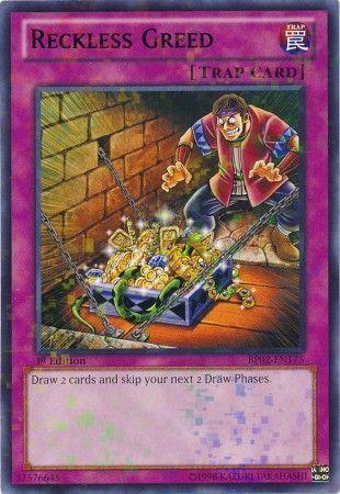 Reckless Greed | Battle Pack 2: War of the Giants | BP02-EN175 | Mosaic Rare | 1st