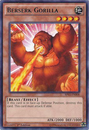 Berserk Gorilla | Battle Pack 3: Monster League | BP03-EN008 | Rare | 1st