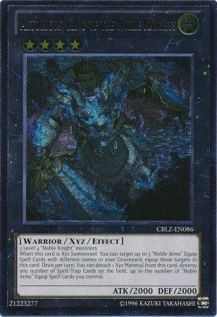 Artorigus, King of the Noble Knights | Cosmo Blazer | CBLZ-EN086 | Ultimate Rare