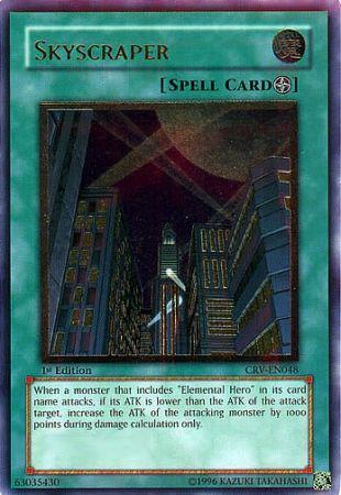 Skyscraper | Cybernetic Revolution | CRV-EN048 | Ultimate Rare | 1st