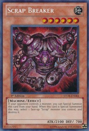 Scrap Breaker | Storm of Ragnarok | STOR-EN084 | Secret Rare | 1st