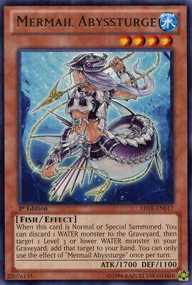 Mermail Abyssturge | Abyss Rising | ABYR-EN017 | Rare | 1st