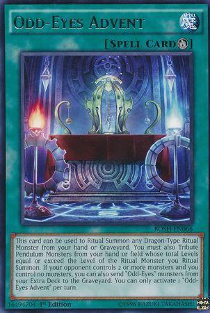 Odd-Eyes Advent | Breakers of Shadow | BOSH-EN066 | Rare | 1st