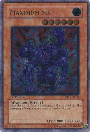 Maximum Six | Light of Destruction | LODT-EN097 | Ultimate Rare | 1st