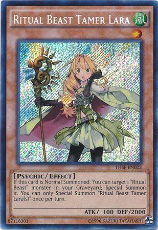 Ritual Beast Tamer Lara | The Secret Forces | THSF-EN022 | Secret Rare