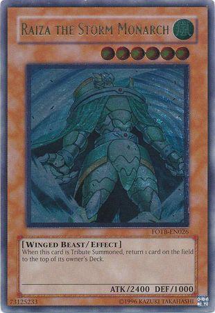 Raiza the Storm Monarch | Force of the Breaker | FOTB-EN026 | Ultimate Rare