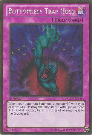 Bottomless Trap Hole | Premium Gold | PGLD-EN069 | Gold Rare | 1st