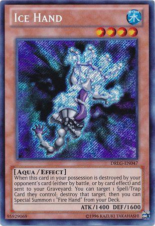 Ice Hand | Dragons of Legend | DRLG-EN047 | Secret Rare