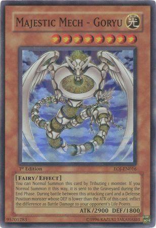 Majestic Mech - Goryu | Enemy of Justice | EOJ-EN016 | Super Rare Ultimate Rare | 1st