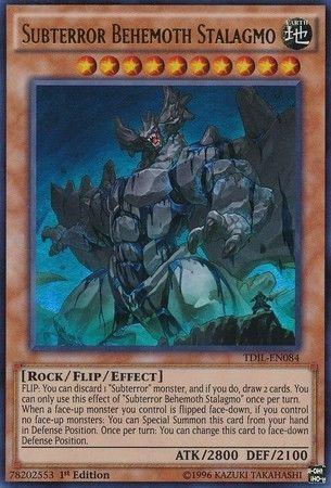 Subterror Behemoth Stalagmo | The Dark Illusion | TDIL-EN084 | Ultra Rare | 1st