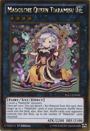 Madolche Queen Tiaramisu | Premium Gold: Return of the Bling | PGL2-EN045 | Gold Rare | 1st