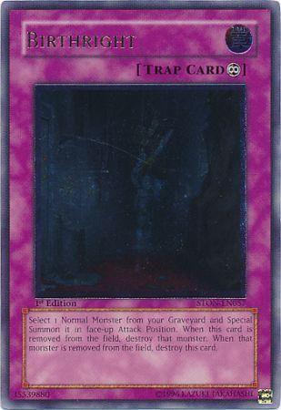 Birthright | Strike of Neos | STON-EN057 | Ultimate Rare | 1st