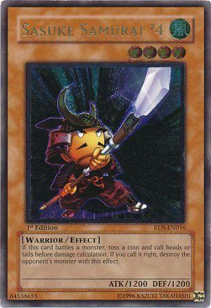 Sasuke Samurai #4 | Rise of Destiny | RDS-EN016 | Ultimate Rare | 1st