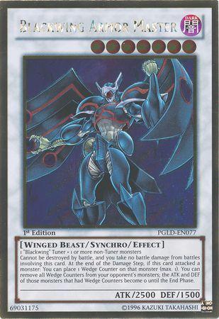 Blackwing Armor Master | Premium Gold | PGLD-EN077 | Gold Rare | 1st