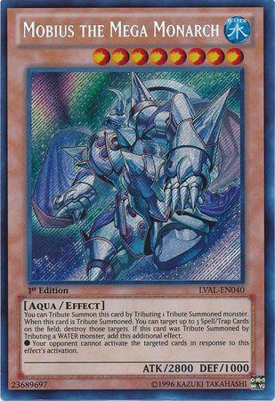 Mobius the Mega Monarch | Legacy of the Valiant | LVAL-EN040 | Secret Rare | 1st