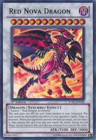 Red Nova Dragon | Starstrike Blast | STBL-EN042 | Ultra Rare | 1st