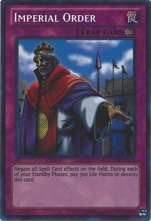 Imperial Order | Legendary Collection 3: Yugi's World Mega Pack | LCYW-EN178 | Secret Rare