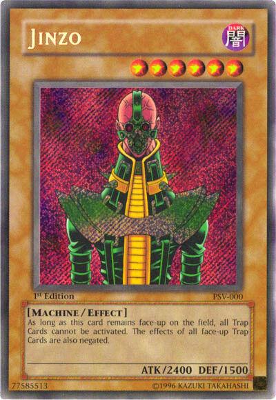 Jinzo | Pharaoh's Servant | PSV-000 | Secret Rare | 1st