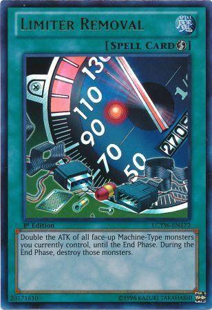 Limiter Removal | Legendary Collection 3: Yugi's World Mega Pack | LCYW-EN172 | Ultra Rare | 1st