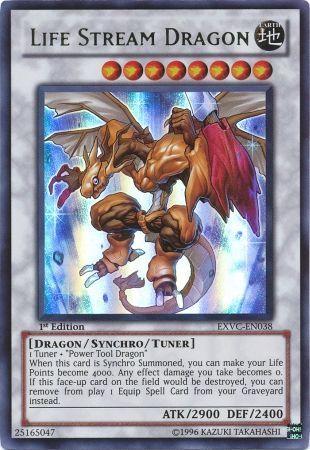 Life Stream Dragon | Extreme Victory | EXVC-EN038 | Ultra Rare | 1st