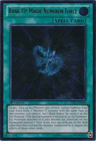 Rank-Up-Magic Numeron Force | Judgment of the Light | JOTL-EN059 | Ultimate Rare | 1st