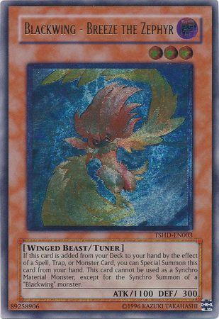 Blackwing - Breeze the Zephyr | The Shining Darkness | TSHD-EN003 | Ultimate Rare