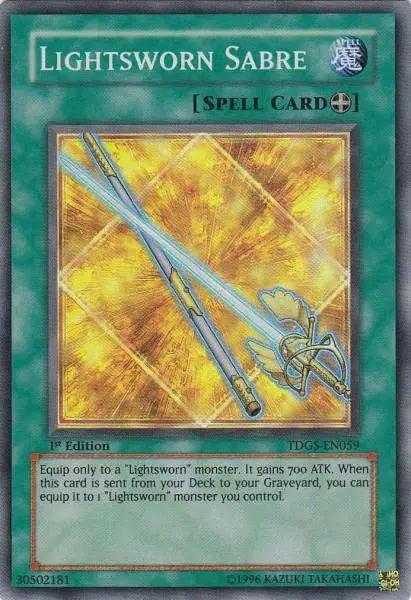 Lightsworn Sabre | The Duelist Genesis | TDGS-EN059 | Super Rare | 1st