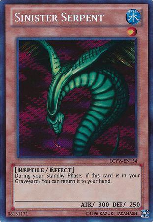 Sinister Serpent | Legendary Collection 3: Yugi's World Mega Pack | LCYW-EN154 | Secret Rare