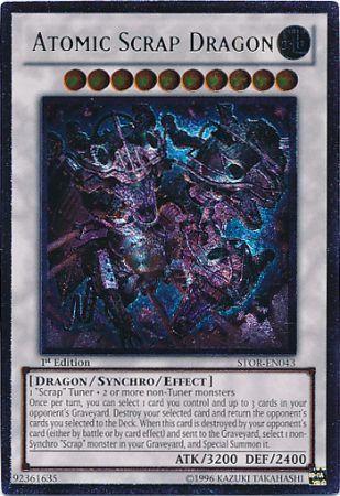 Atomic Scrap Dragon | Storm of Ragnarok | STOR-EN043 | Ultimate Rare | 1st