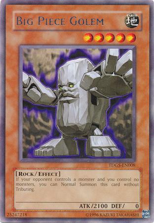 Big Piece Golem | The Duelist Genesis | TDGS-EN008 | Rare