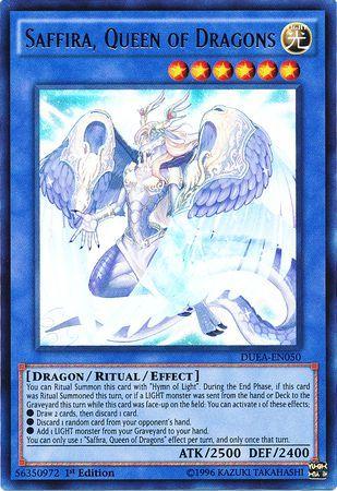 Saffira, Queen of Dragons | Duelist Alliance | DUEA-EN050 | Ultra Rare | 1st