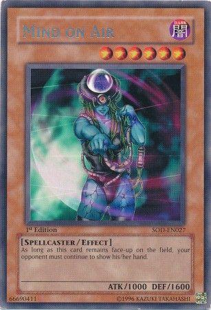 Mind on Air | Soul of the Duelist | SOD-EN027 | Rare Ultimate Rare | 1st