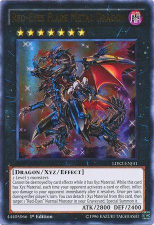 Red-Eyes Flare Metal Dragon | Legendary Decks II | LDK2-ENJ41 | Ultra Rare | 1st