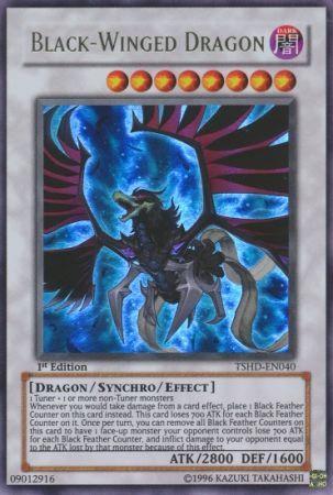 Black-Winged Dragon | The Shining Darkness | TSHD-EN040 | Ultra Rare | 1st